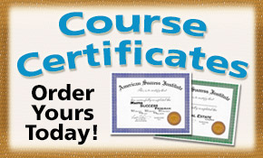 Order Your Certificates